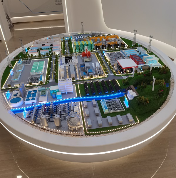 产城融合示范区沙盘