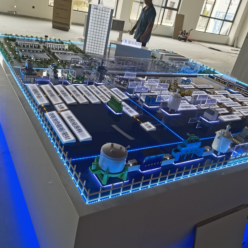 新能源装备产业园沙盘