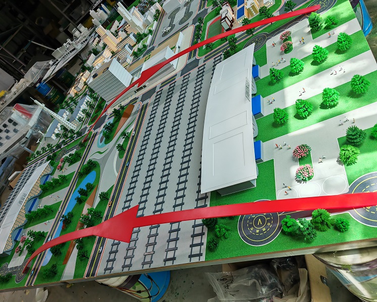 低空经济产业园区沙盘